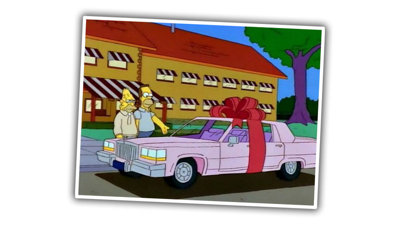 Illustration for article titled A Guide To Every Real-World Car Used In The Simpsons